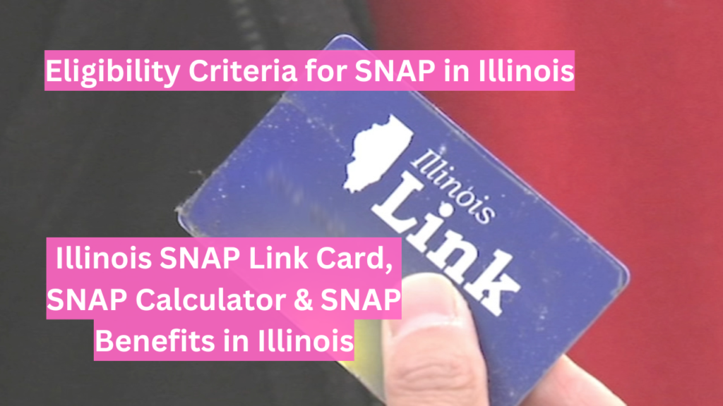 Illinois SNAP Link Card, SNAP Calculator & SNAP Benefits in Illinois